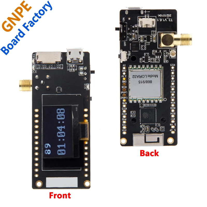 LoRa32 V2.1_1.6 ESP32 LoRa OLED 0,96 polegadas Paxcounter/Disaster-Radio CH9102 SX1278/SX1276 433/868/915/923Mhz Para LILYGO/TTGO