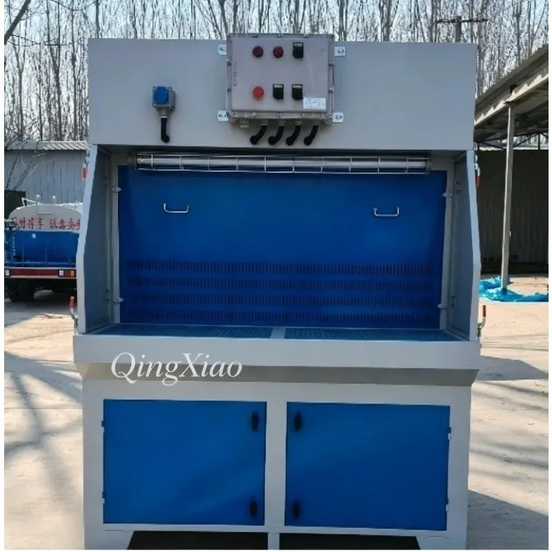 Industrial Polishing Dust Removal Workbench Strong Airflow Sanding Cabinet Heavy Duty Dust Collecting Machinery For Workbench