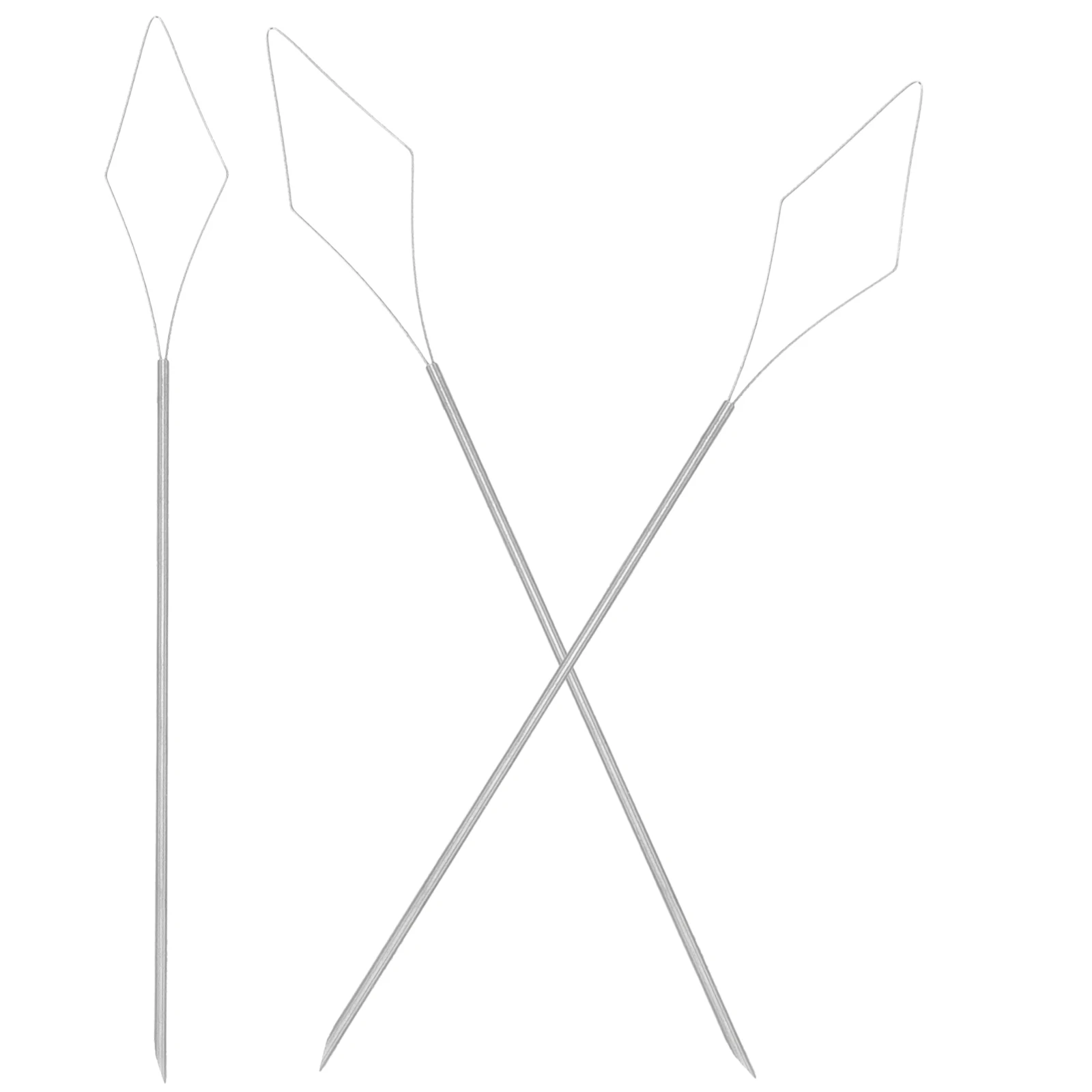 3pcs Hair Needles Weaving Dreadlock Tools Ventilating Needle Interlocking Tool Interlocking Extensions