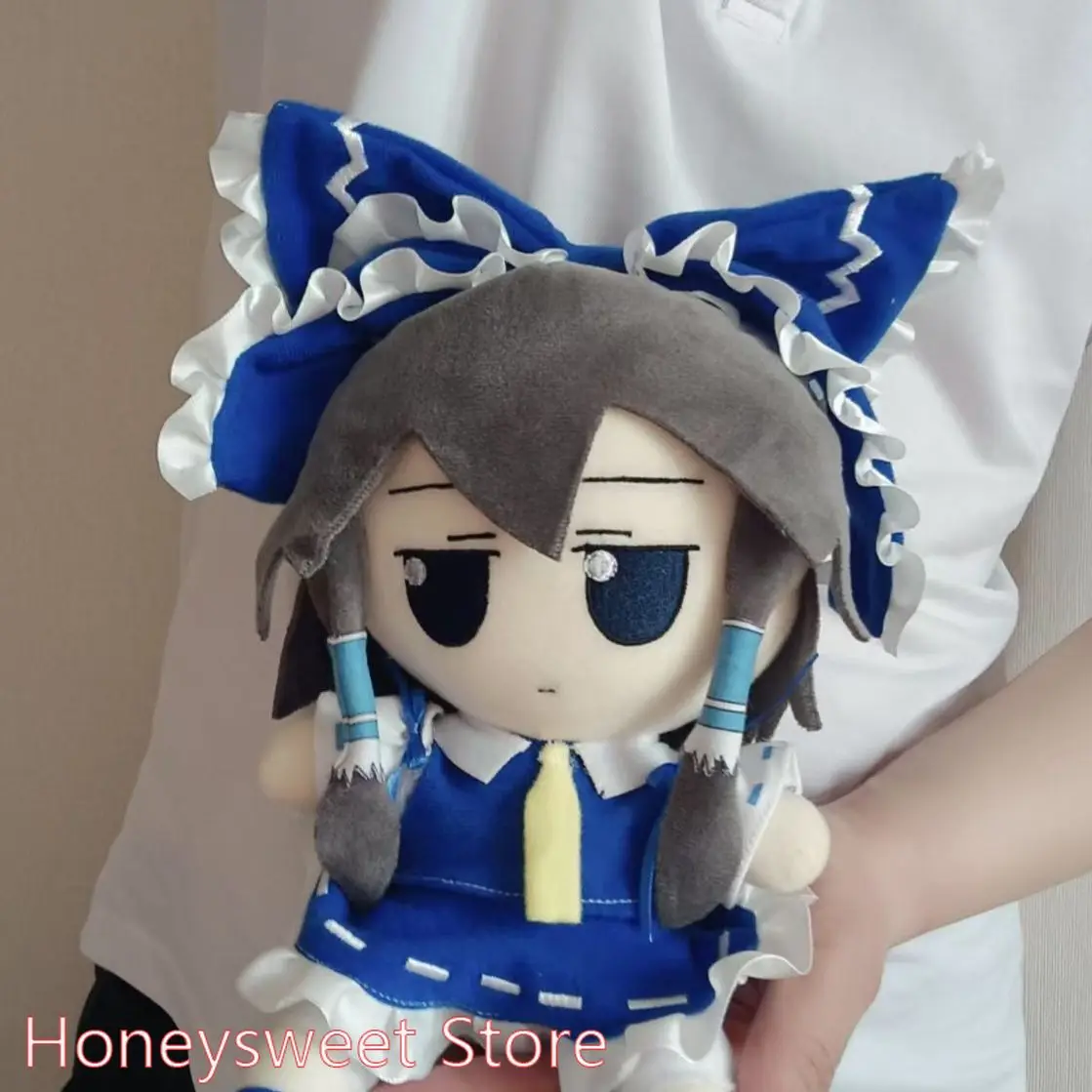 

Hakurei Reimu Anime TouHou Project FUMO Cute Figure Doll Plush Stuffed Sitting Dolls Toy Cosplay Kawaii Girl Xmas Gifts 20cm