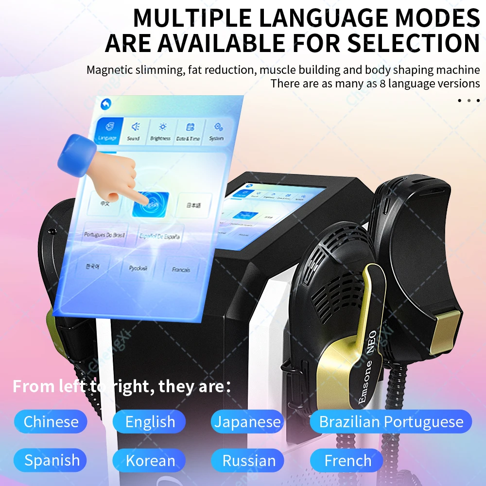 

6500W Emsone NEO Rf EMS Body Slimming Machine Portable Muscle Sculpt Fat Removal Device