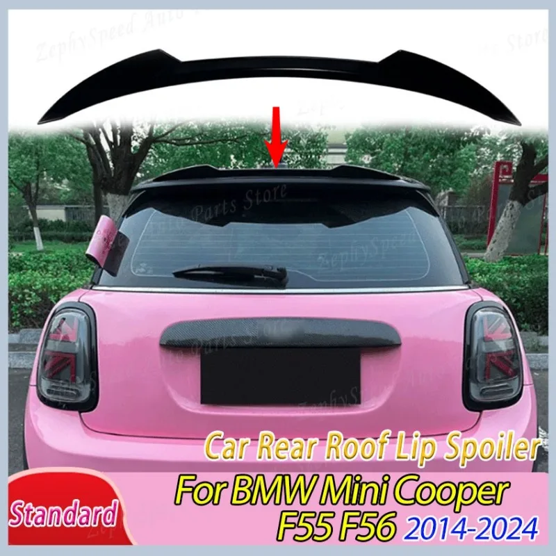 

Car Rear Roof Lip Spoiler For BMW Mini Cooper F55 F56 Standard 2014-2024 Car Spoiler Tail Fin Auto Accessories Body Kit Tuning