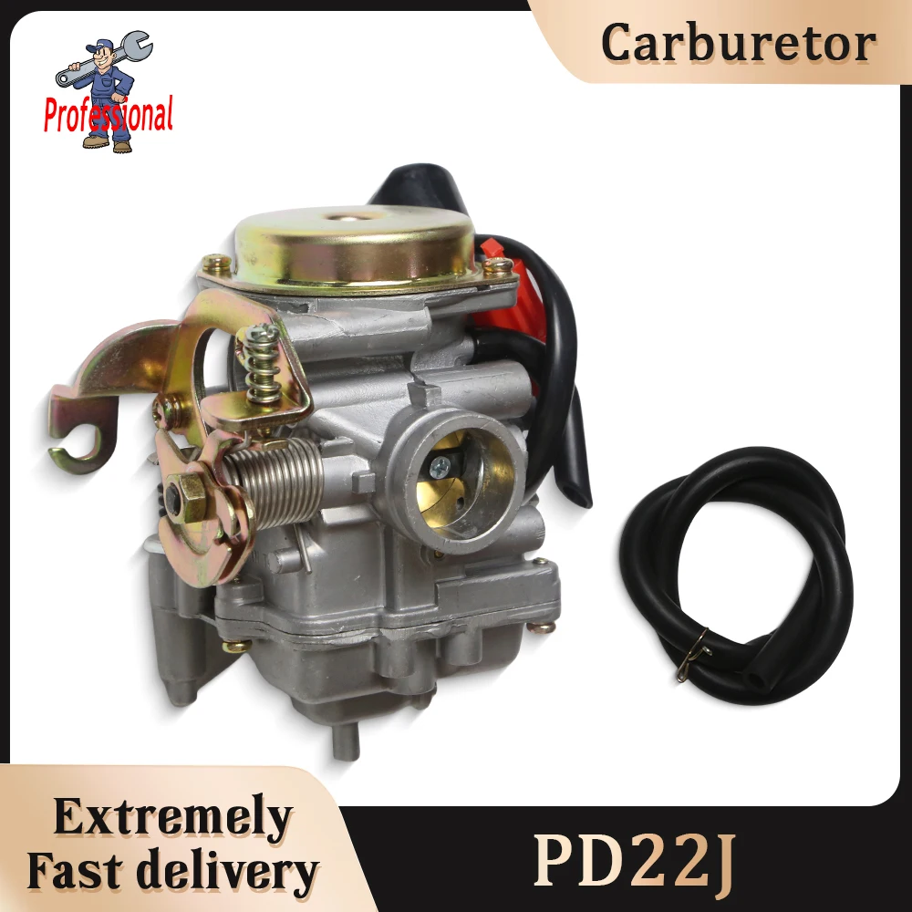 

Motorcycle Carburetor PD22J For Yamaha JOG100 ZY100 RS100 RSZ100 100cc HJ100T Scooter Dirt Bike