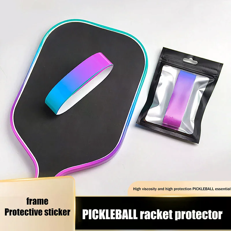 Laser Pickleball Paddle Protection Tape-Paddle Head Edge Guard-Racket Edge Protection Tape-Fit Perfectly Curved Edge Laser Tape