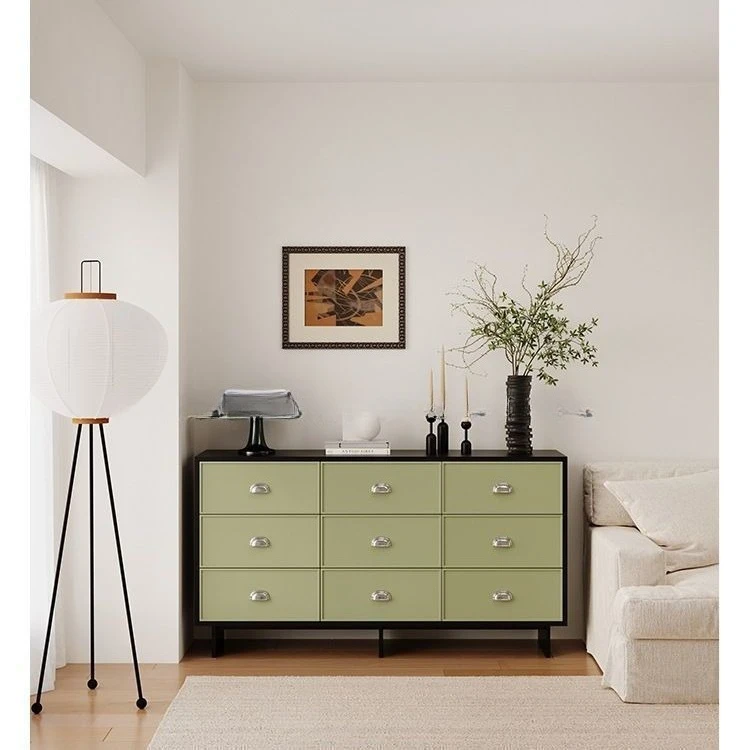 Modern simple entrance cabinet living room storage storage drawer cabinet