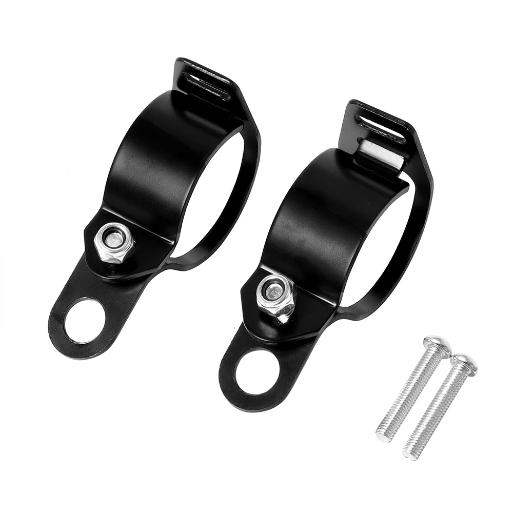 27-31mm Dia Front Fork Mounting Motorcycle Turn Signal Lights Bracket Lamp Holder Accessories For Chopper Cruiser Cafe Racer