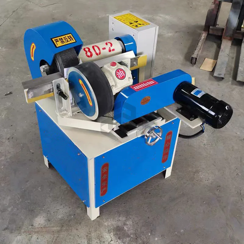 Stainless Steel / Rustless Iron Rod / Steel Bar Round Tube Derusting Polishing Buffing Machine