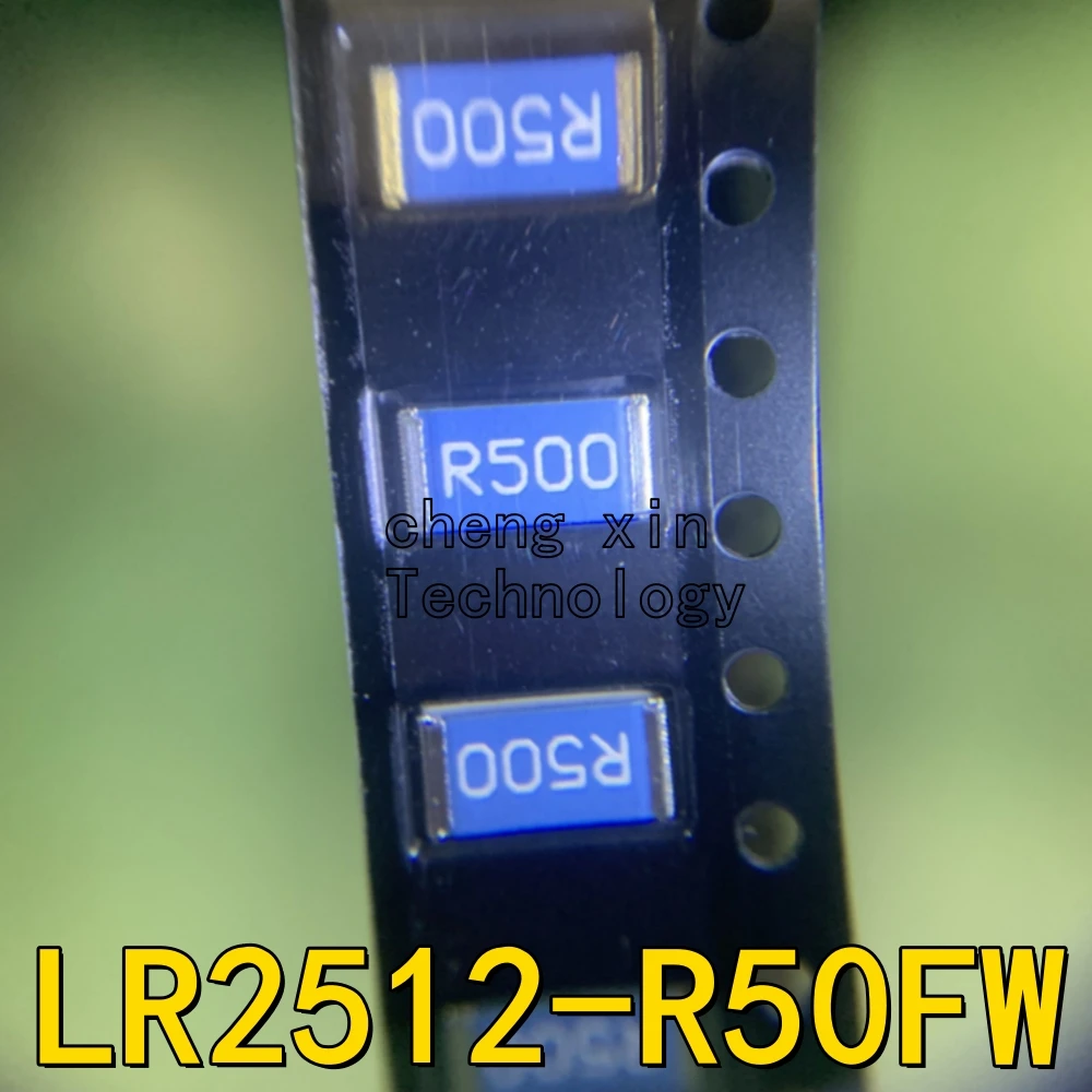 LR2512-R50FW 5 шт. 1 шт. 20 шт. новые и оригинальные резисторы чувствительности тока SMD 2512 500 mOhms 1% Tol silkscreen:R500 LR2512-R50
