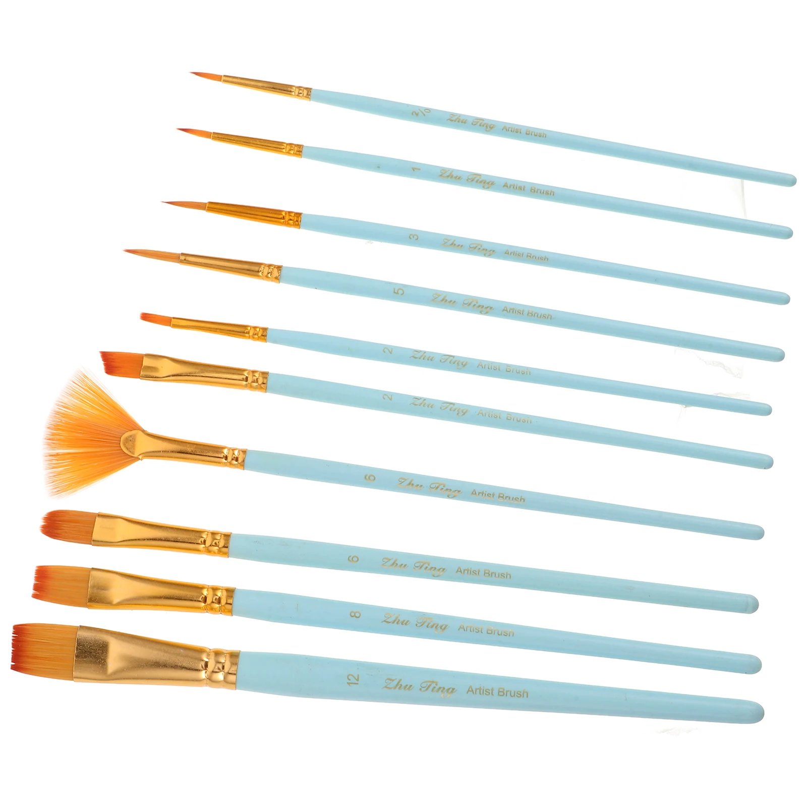 

Nylon Paint Brushes Set Watercolor Tools Durable Bristles Kids Art Supplies Professional Graffiti Pens Painting
