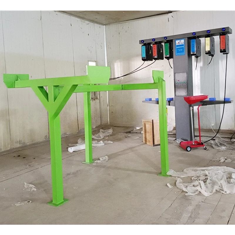 Automobile scrap dismantling and acceptance fixed pretreatment station platform