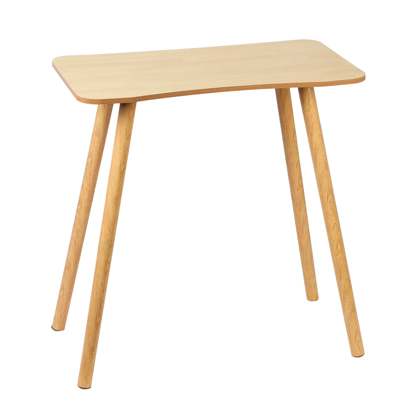 Ergonomic Design Computer Desk, Modern Home Office Study Desk, Student Small Writing Table, with Solid Legs, Spacious Desktop