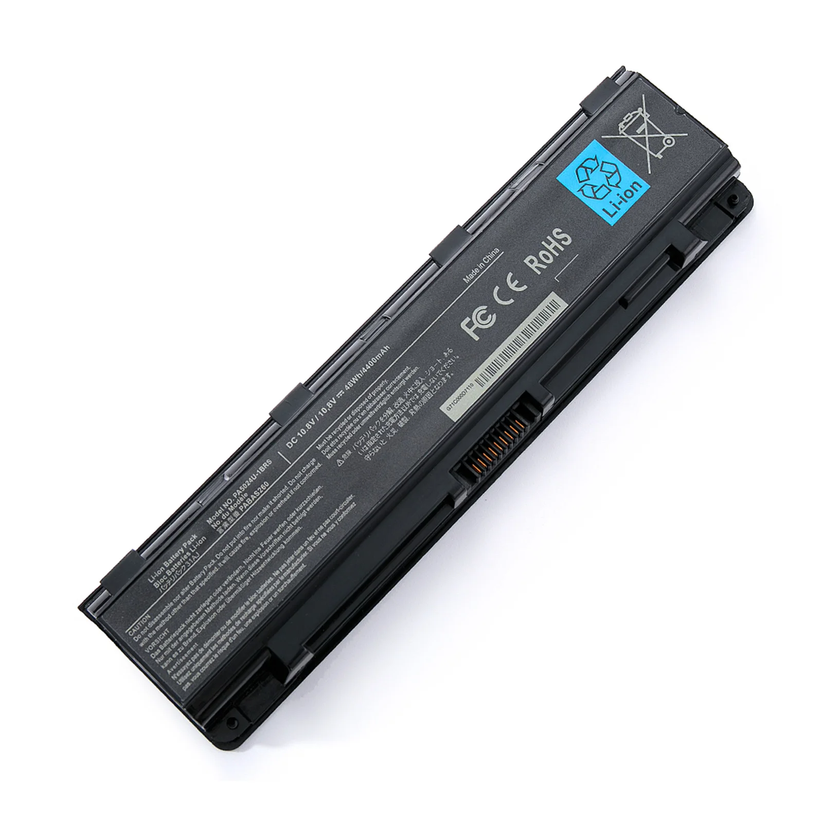 BVBH PA5024U-1BRS 10.8V 48WH/4200mAh For C800 C850 C870 L800 L830 L840 L850 L855 L870 PA5025U PA5024U PABAS260