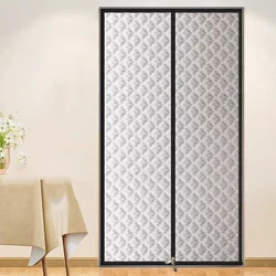 Zipper Windproof Curtains for Winter, Bedroom, Insulation Film, Cold Sealing Window Film, Screen Window,  Door ，Light Blocking