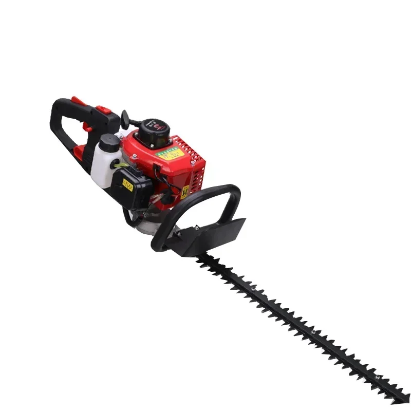 68CC Two-Stroke Gasoline Double-Blade Light Hedge Trimmer Tea Tree Trimmer Backpack Garden Thick Branch Trimmer Electric Tool