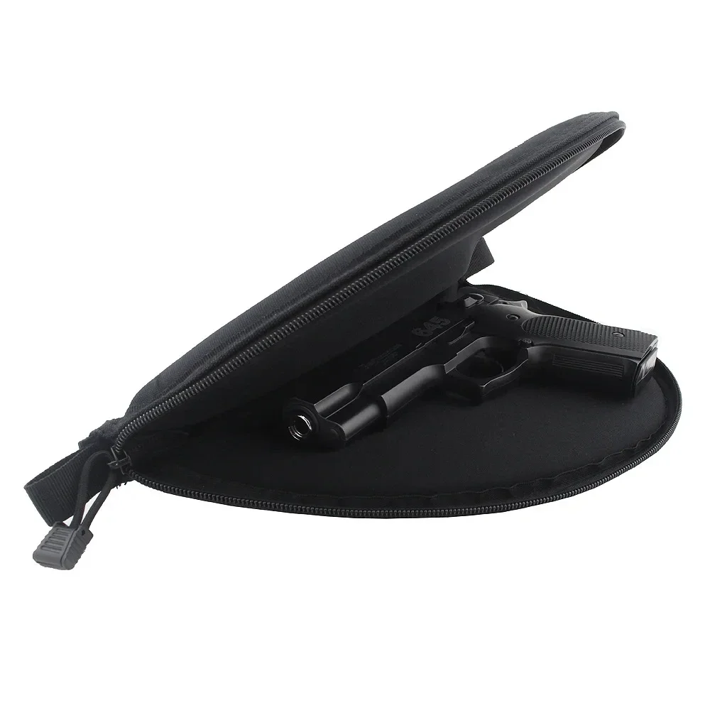 

Тактическая сумка для пистолета, скрытый чехол для пистолета, сумка для пистолета для страйкбола, портативный защитный чехол для пистолета для активного отдыха, охоты и спорта