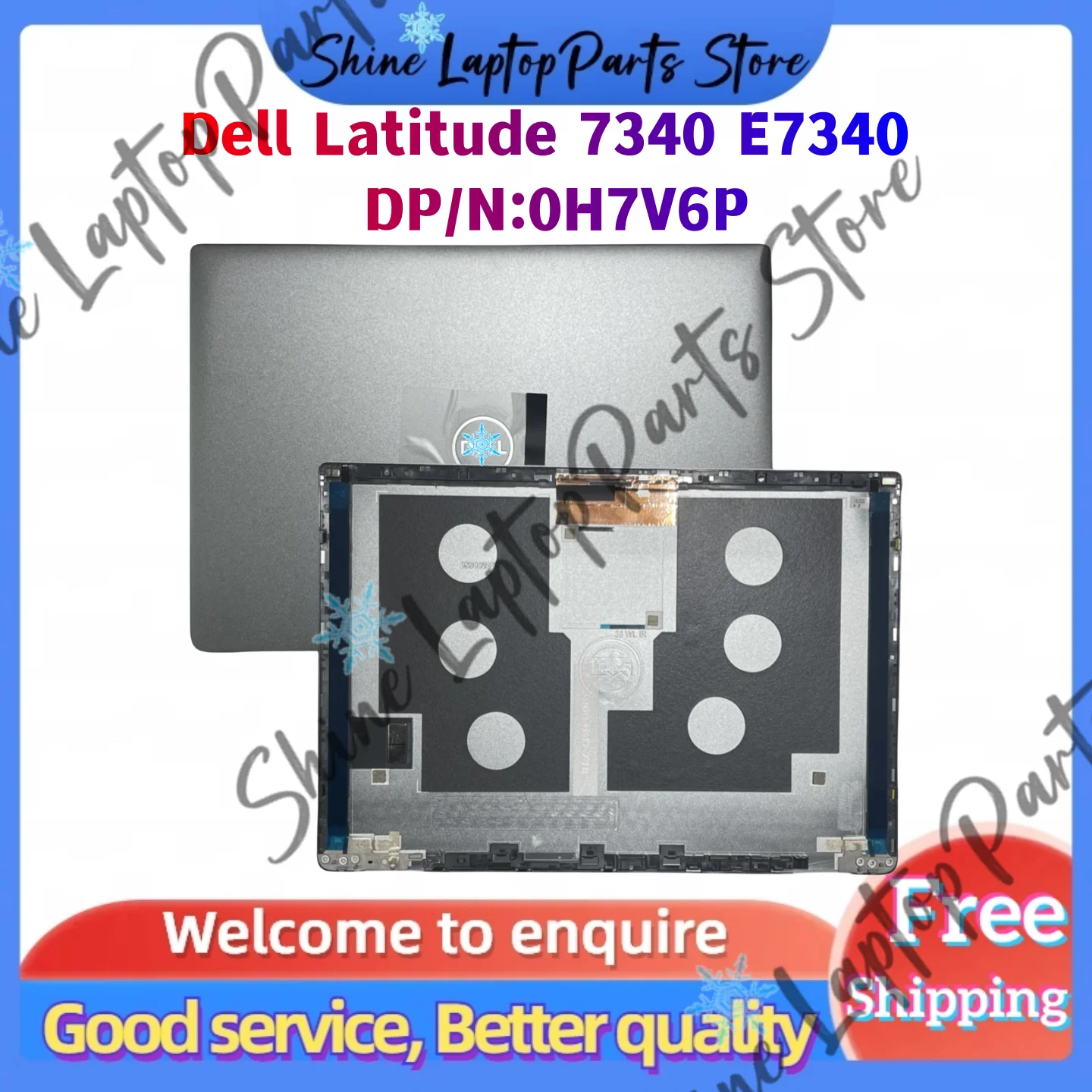 For Dell Latitude 7340 E7340 A Cover Case Laptop LCD Back Cover Case 0H7V6P