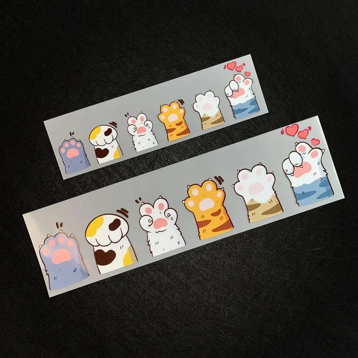 Cute Cat Paw Reflective Car Motorcycle Scooter Body Window Windshield Rear Tail Trunk  Decals  Accessories Stickers For honda