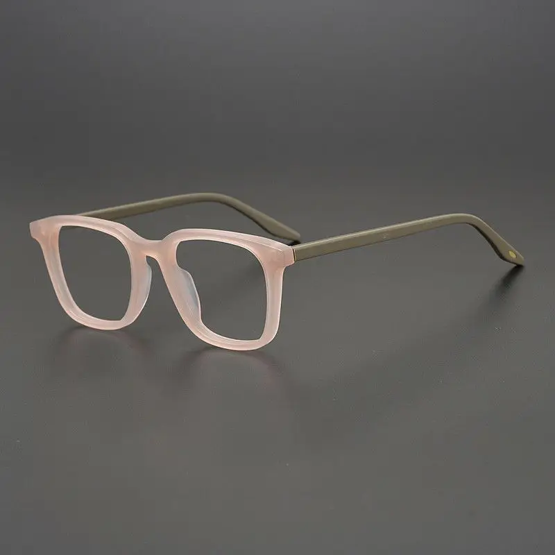 2PCS Fashion Myopia Optical Eyeglasses Unisex Classic Square Glasses Frame Women Men TR90 Ultralight Prescription Eyewear