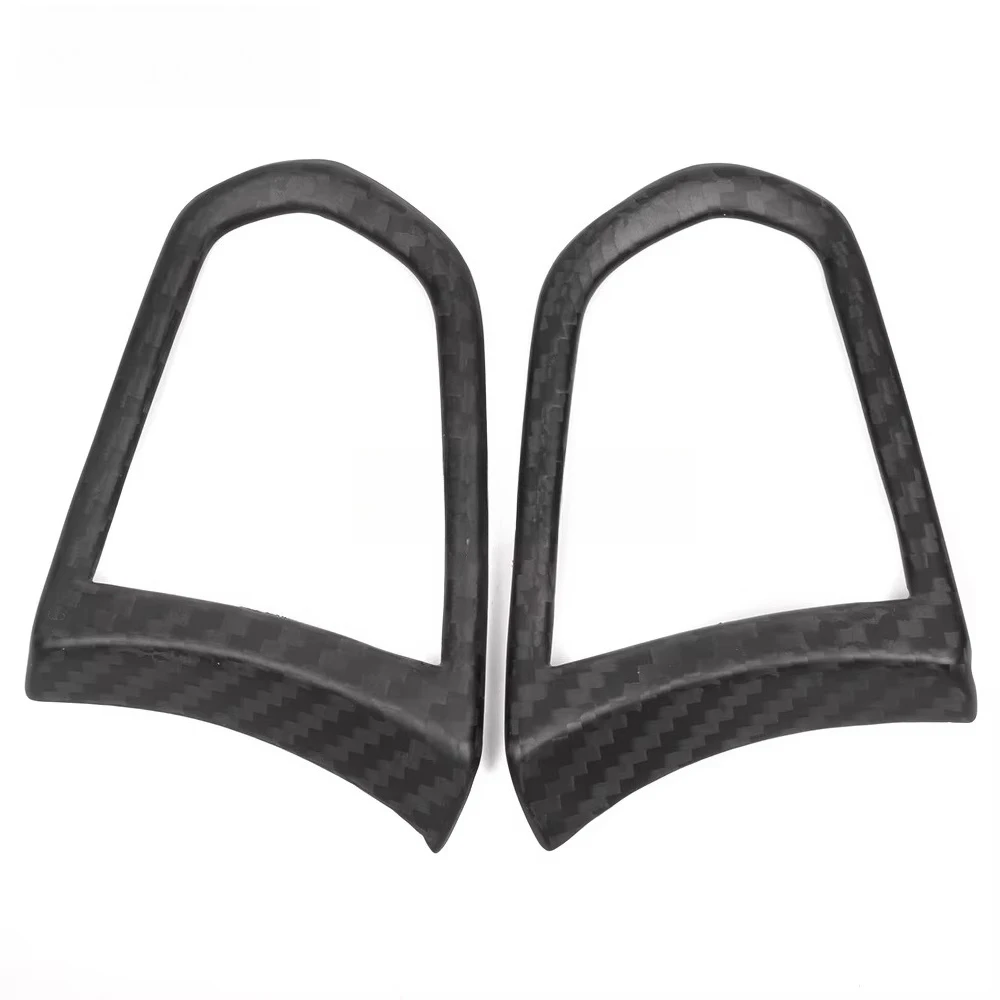 Steering Wheel Button Cover for Lotus Emira V6 I4 2022 2023 2024 2025 Real Carbon Fiber Steering Wheel Trim Interior Accessories