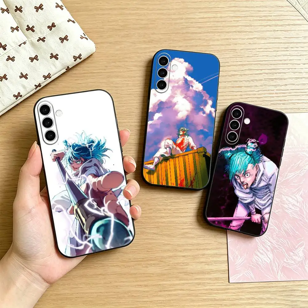 Hajime Kashimo Jujutsu Kaisen Manga   Phone Case For Samsung Galaxy A73,A72,A71,A70,A53,A52,A51,Others Soft Black Cover