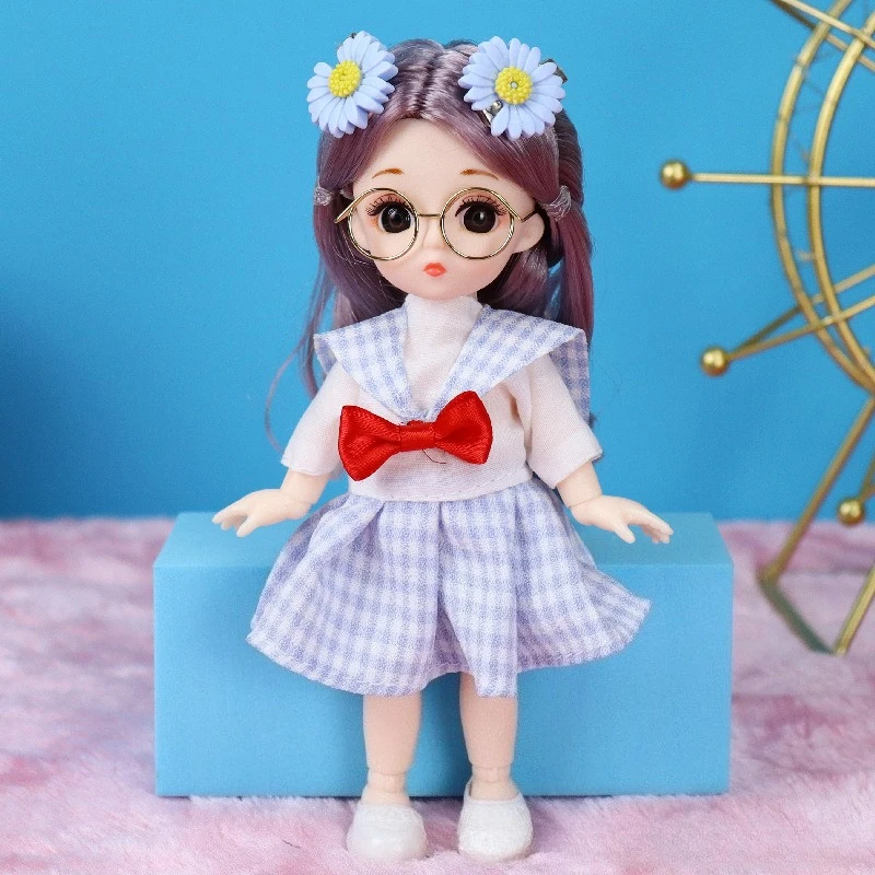 

17cm Girl Doll Princess Costume Set Cute Children's Toy Girl Baby Birthday Gift
