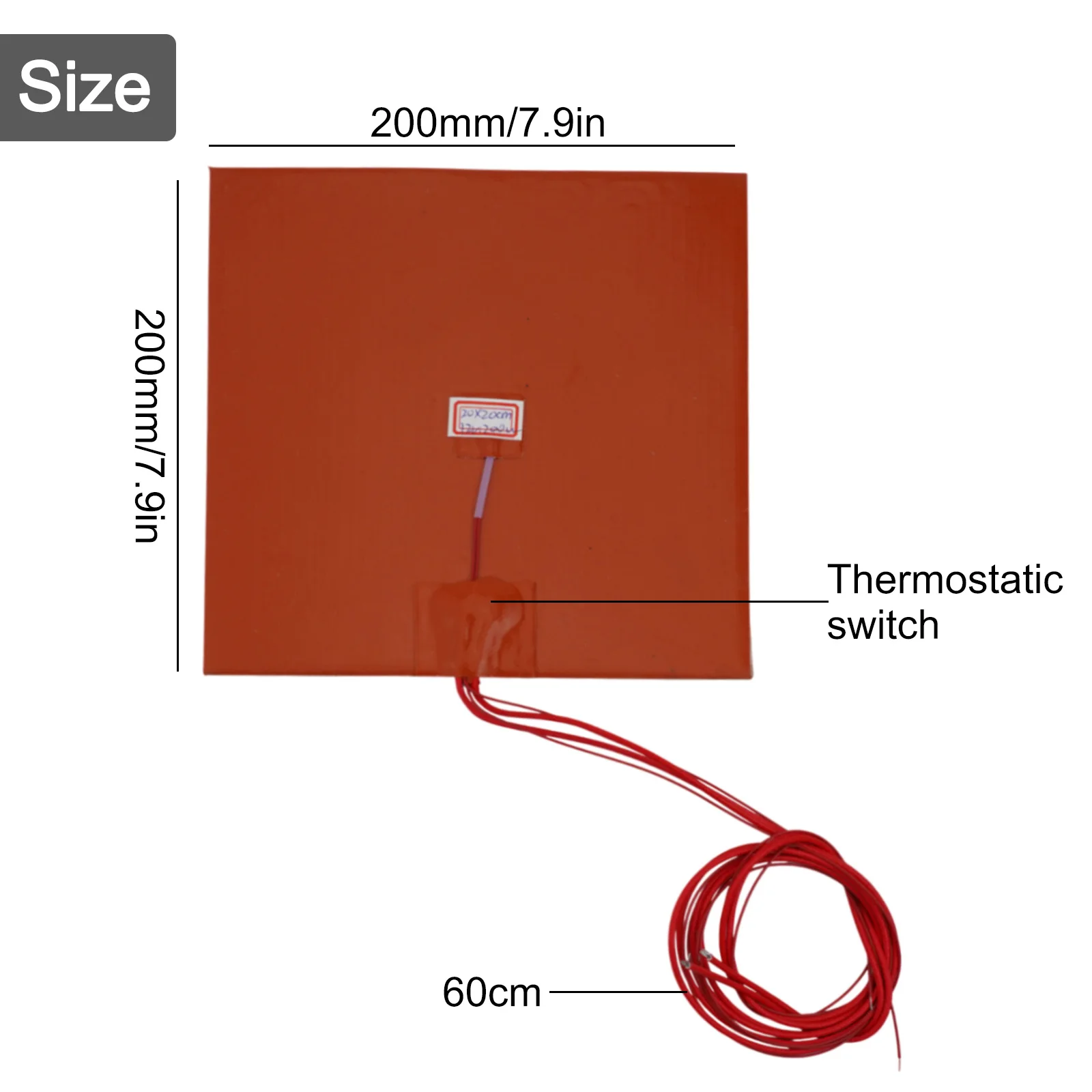 

High Quality Silicone Heater Silicone Heater Improve Heat Transfer Silicone Heater Accelerate Warming Silicone Heater
