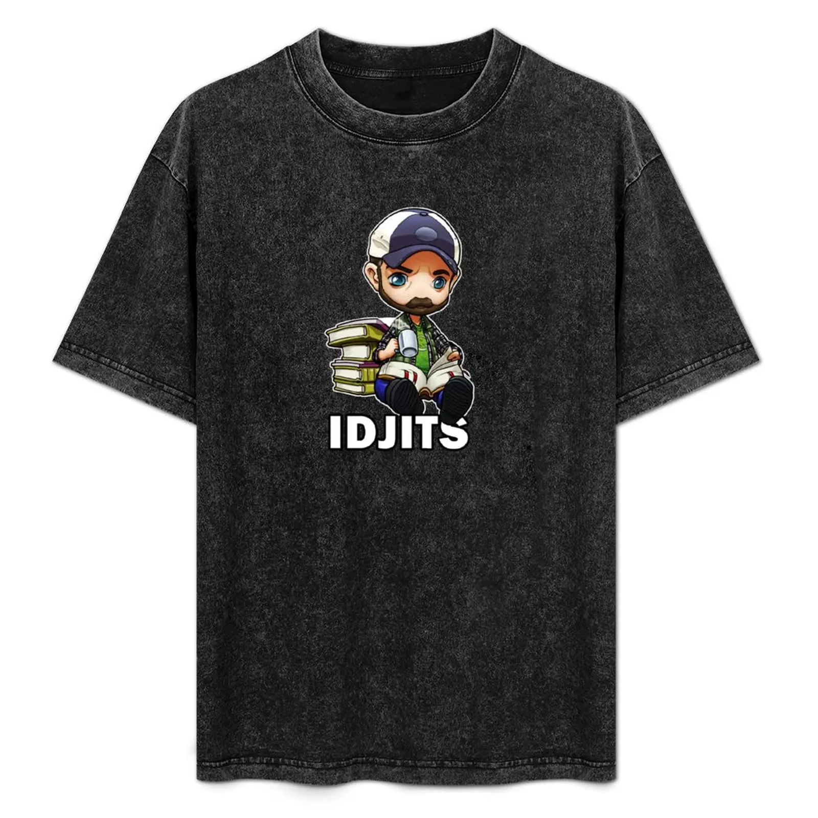 

Idjits - Bobby Singer Research Time T-Shirt Simple Line Art Print Tee