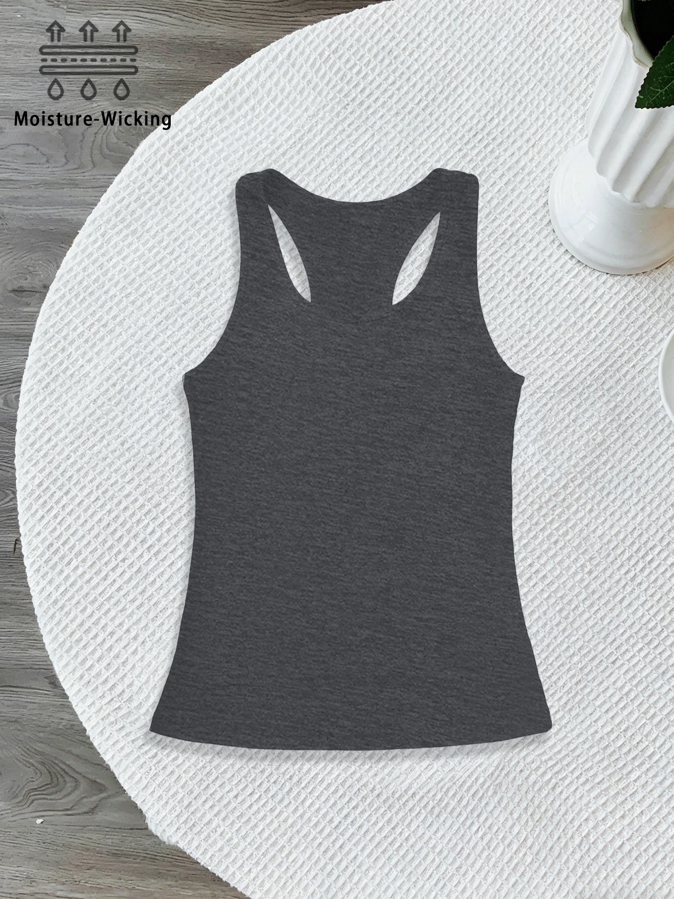 Super Soft Workout Tank Tops for Women, Moisture-Wicking Athletic Racerback Sports Tank Tops for Running Tennis Yoga