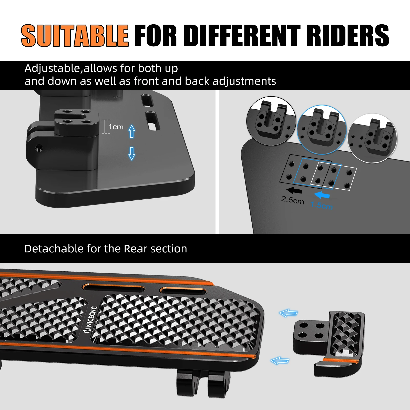 Fahrerfußbrett Schalthebel Hinterradbremshebel für 17-23 Harley Street Glide FLHX /Special Road Glide FLTRX Road King – Detail 3
