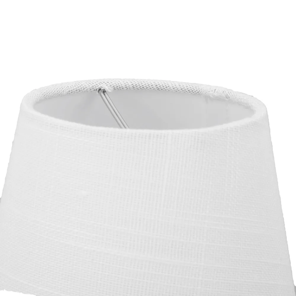 6PCS Modern Fabric Lampshade Clip On Design 5.12 inch Height Lamp Cover Small Lamp Shades Table Lamp