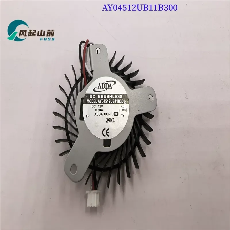 for AY04512UB11B300 AY07012XB159300 AD6512HB-TB3 Graphics Card Fan