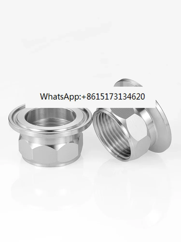 5pcs 316 stainless steel sanitary grade quick-loading hexagonal inner wire connector chuck connector