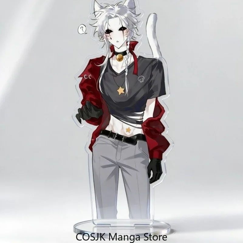 Anime The Freak Circus Acrylic Stand Pierrot Harlequin Standee Desktop Ornament Standing Model Cartoon Character Figurine