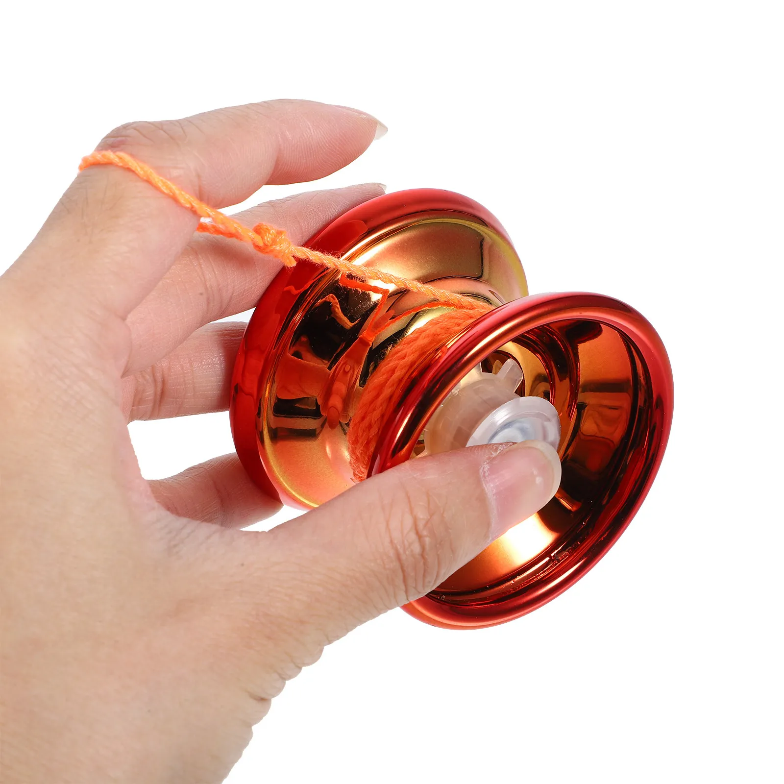 

Mini Alloy Yo-Yo String Ball Smooth Fingertip Plaything Fun Outdoor Game for Beginners Kids Party Supplies Yo