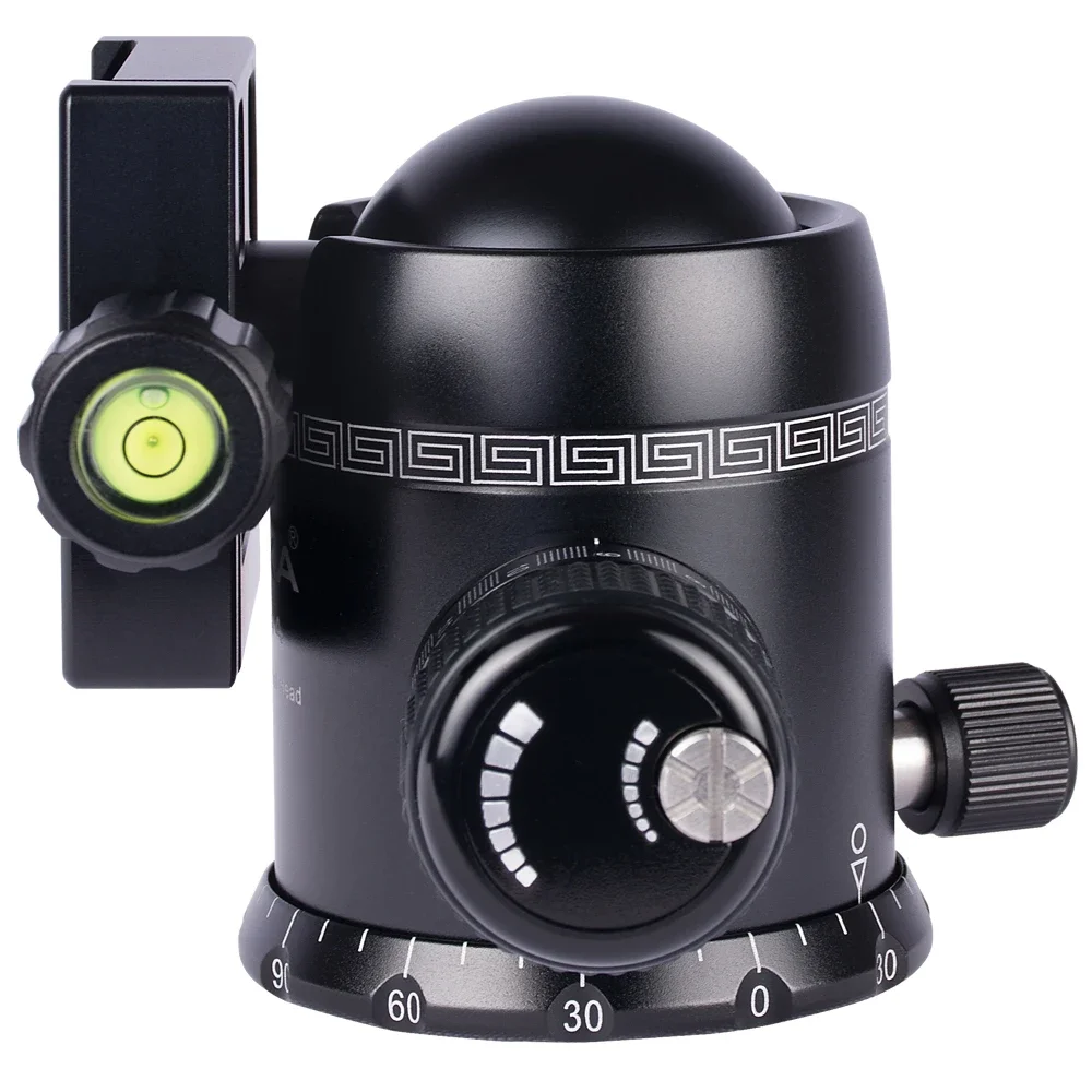 Cabeça esférica para tripé de câmera profissional