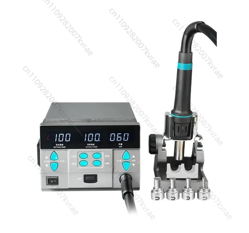 8620DX PRO 1300W Hot Air Rework Station Microcomputer Temperature Control BGA Curved Nozzle Welding Repair