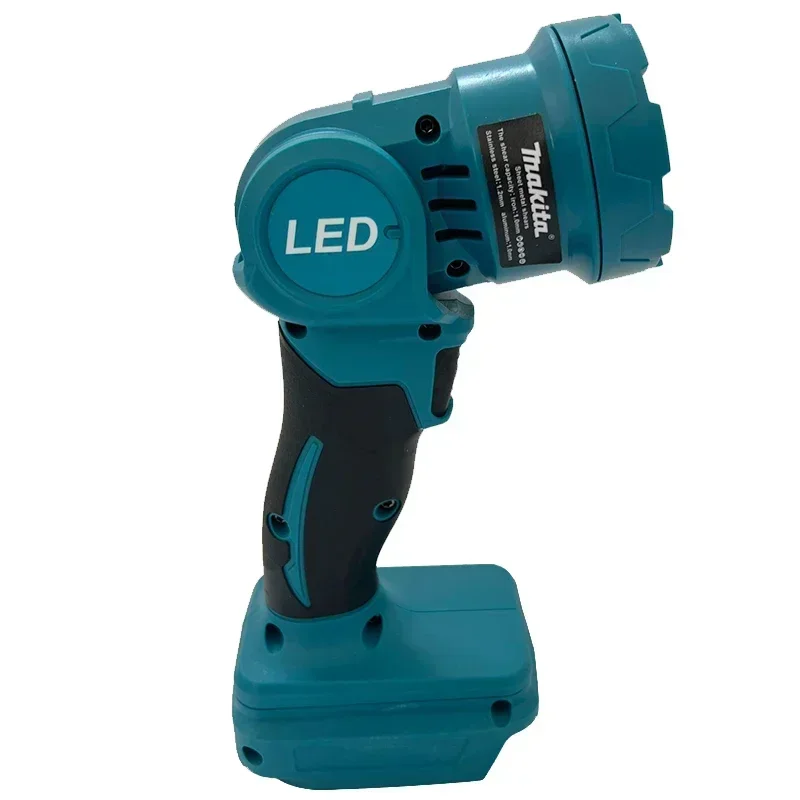 Makita lampe de poche LED sans fil outils électriques projecteur portatif extérieur lanternes rechargeables lampe de travail de chantier pour batterie 18V