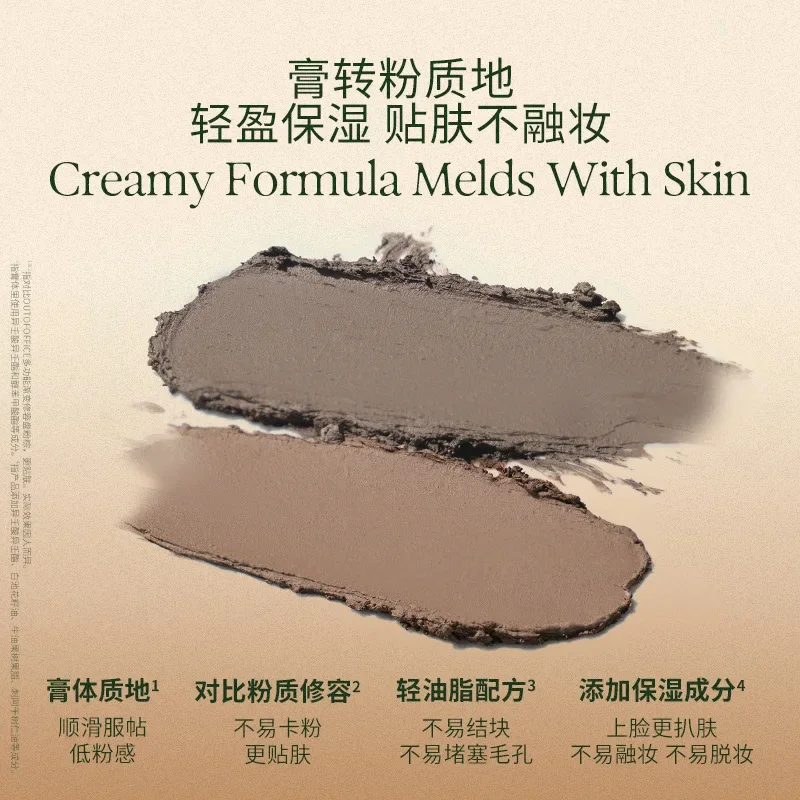 아웃 오브 오피스 더블 헤드 하이라이트 그루밍 스틱 3D 노즈 섀도우 실키 스무스 오랫동안 지속되는 블러쉬 페이스 메이크업