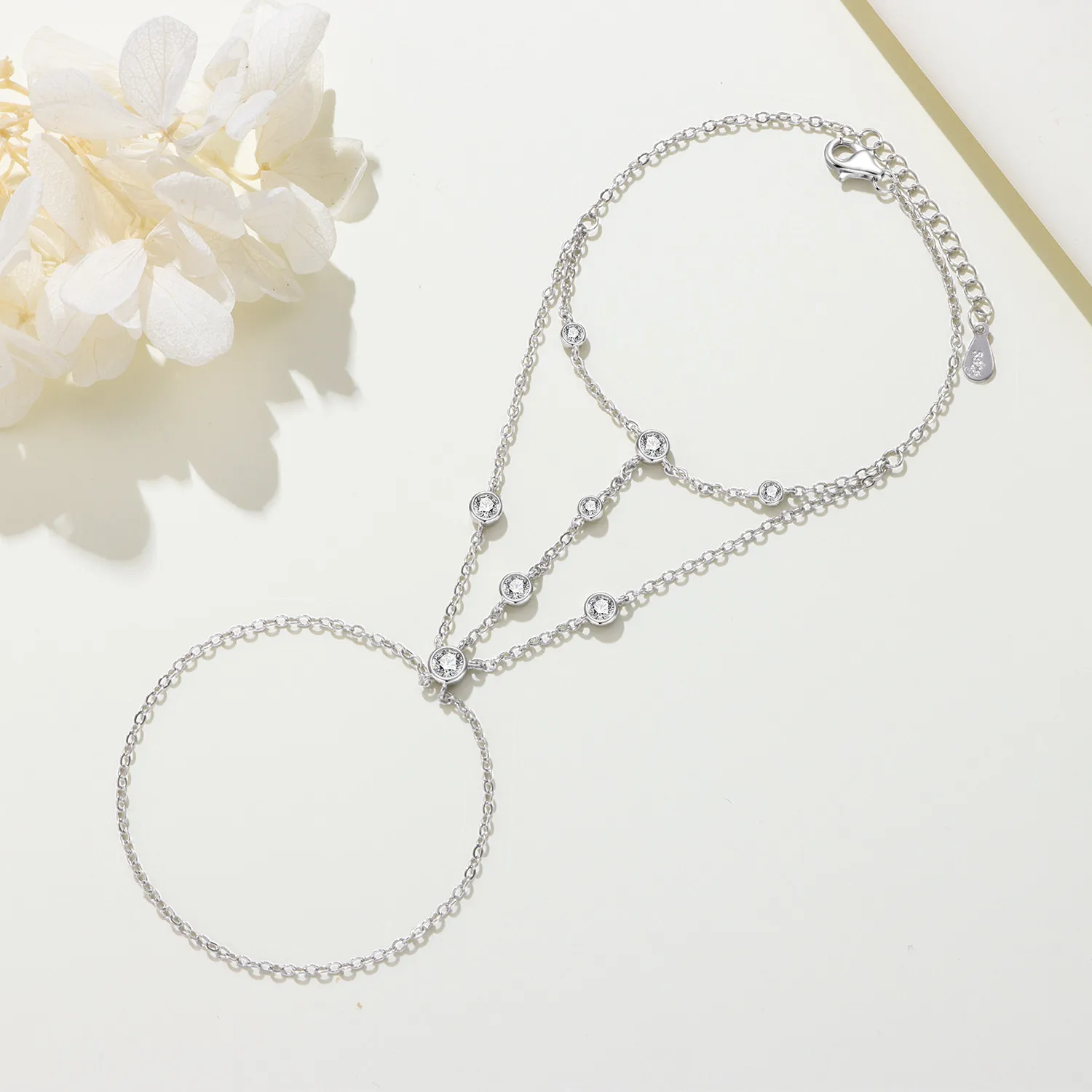 Orstarry New 925 Sterling Silver Bohemian Style Bracelet Chain Link Women Bracelet Jewelry Party Trendy Gifts