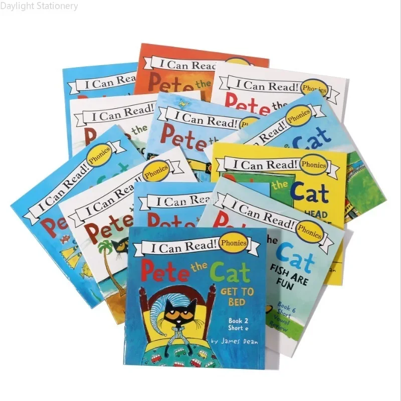 6/12/19 pc Pete The Cat I Can Read Series: Natural Spelling Pocket Books For Kids!