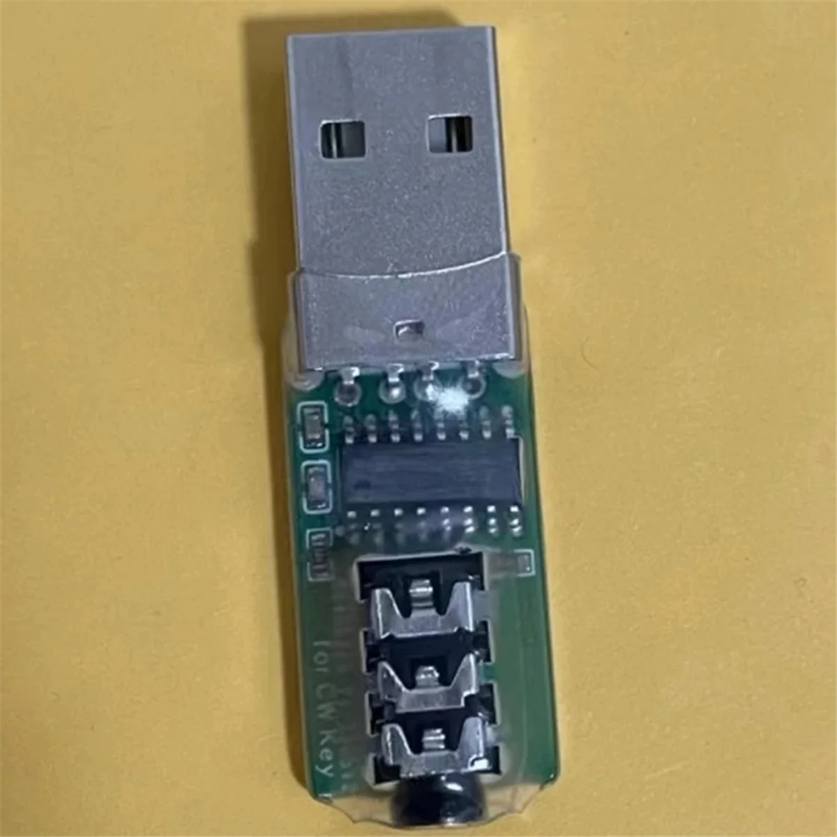 Vband Morse USB Key Trainer, Conector do computador do telefone móvel, Treinador de código, Telégrafo Trainer, Conexão