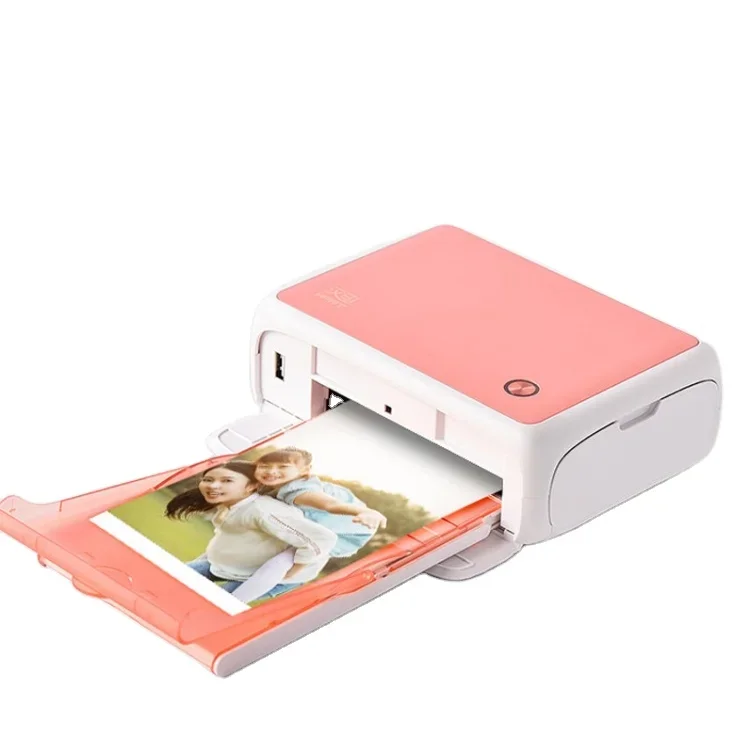 Photo Printer Portable Full Color Printing WiFi Mini Househald Thermal Sublimation Printer 4x6 Inch 300dpi AR Printing