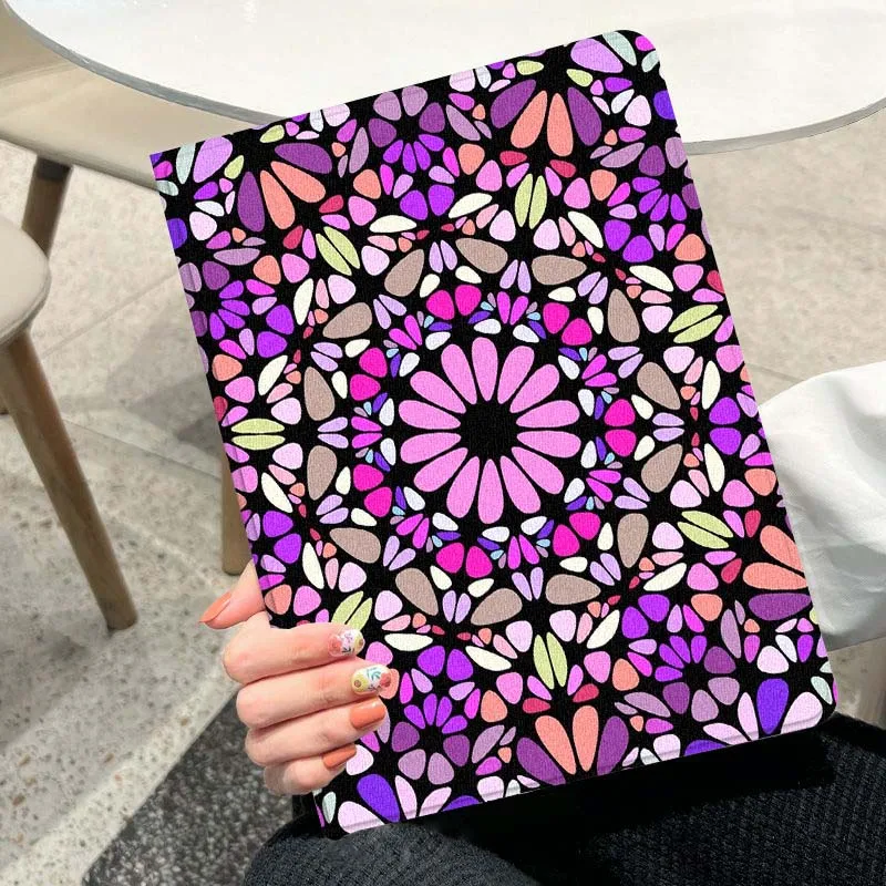 capa-de-tablet-com-design-de-arte-mandala-moderna-para-ipad-pro-air-a16-2ª-3ª-4ª-5ª-6ª-7ª-geracao-102-97-11-105-109-129-13-polegadas