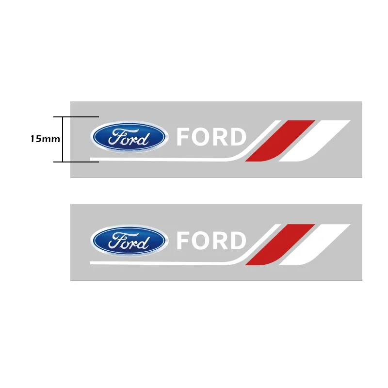 Creative Car stickers emblem Auto Decor Decals Car Window Wiper Stickers For Ford focus Fiesta Ranger Mondeo Mustang Transit