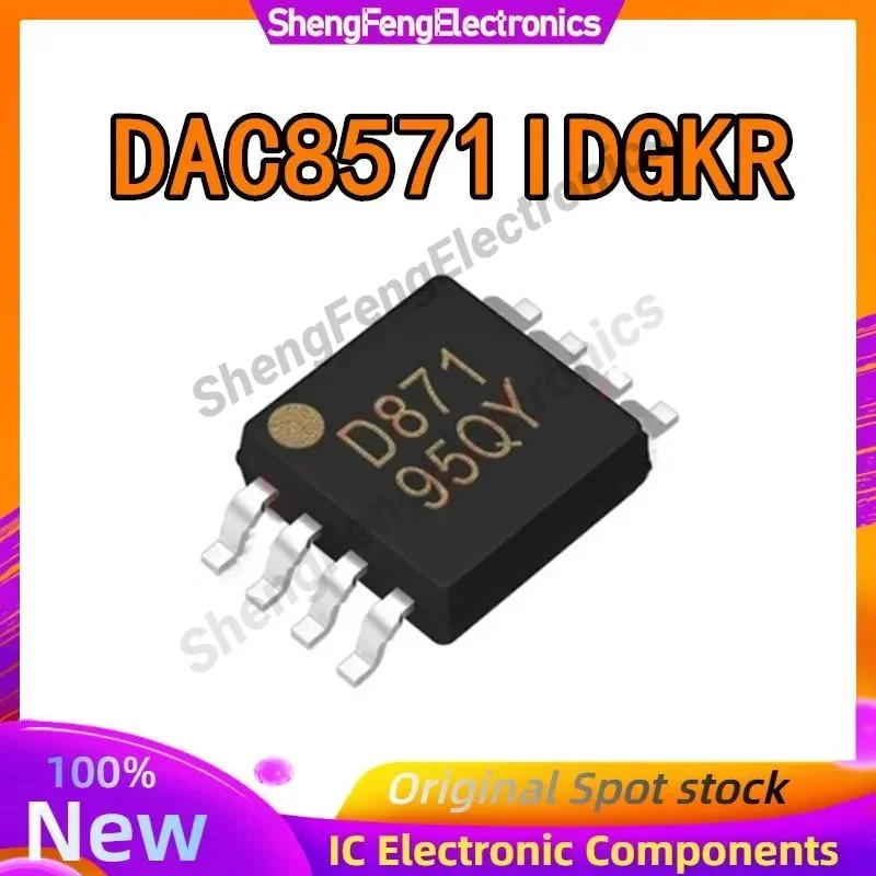 

1 шт. DAC8571IDGKR DAC8571IDGK DAC8571 IC-чип 100% новый оригинальный в наличии