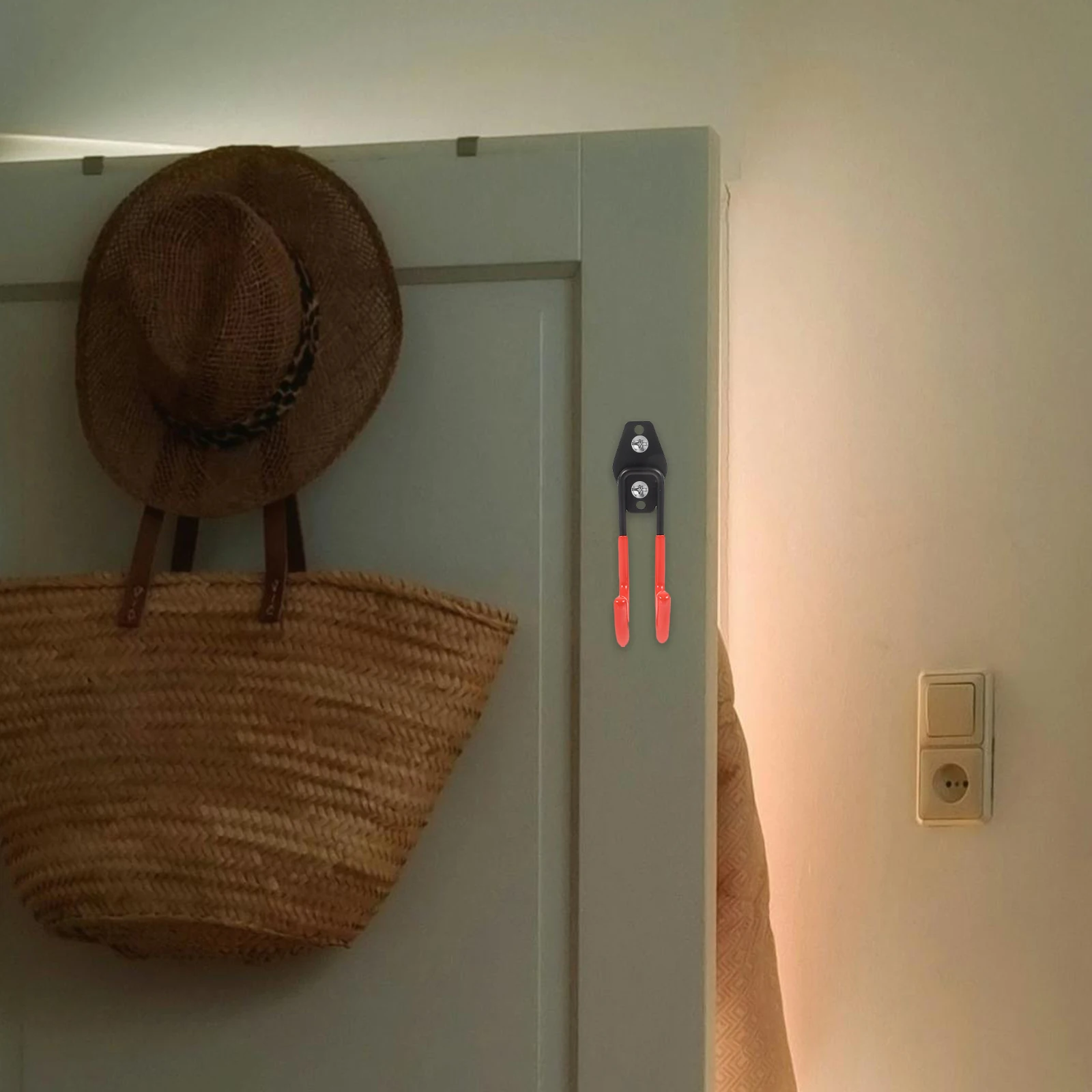 

2 шт. металлические гаражные крючки, настенный органайзер для хранения, прочный, устойчивый к ржавчине, для кухонной мастерской, уличная подвесная посуда