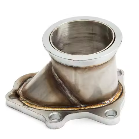 TD04 Turbo Down Pipe Flange to 3" V-Band Conversion Adapter For Subaru WRX Saab Car Accessories