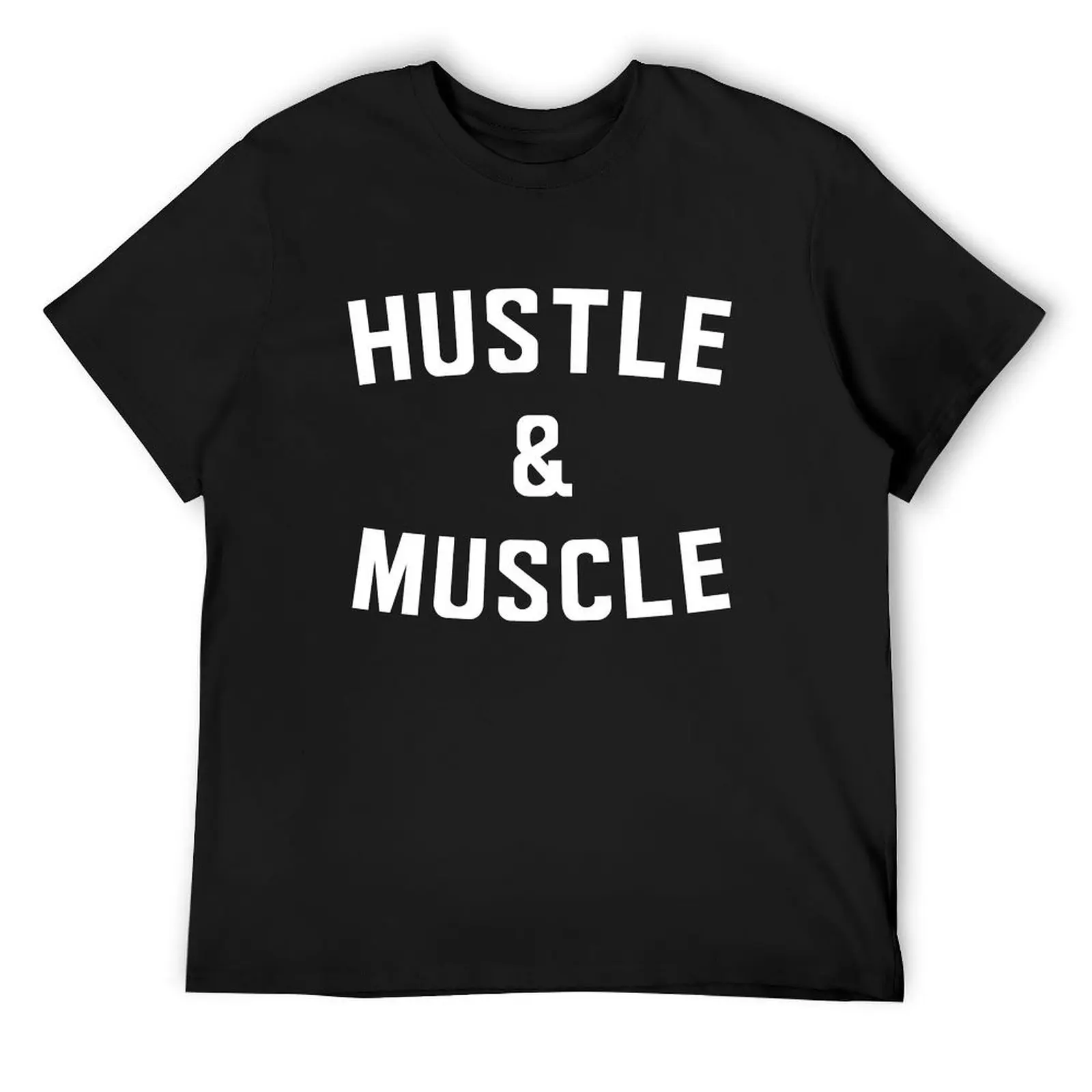 

Hustle and Muscle T-Shirt anime tshirt clothes oversize t-shirts man funny shirt cotton tshirts for men