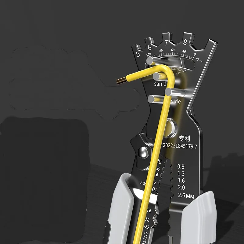 5-in-1 Cable Crimping Tool Wire Stripper automatic cable crimping cutter Multipurpose Electricians Pliers