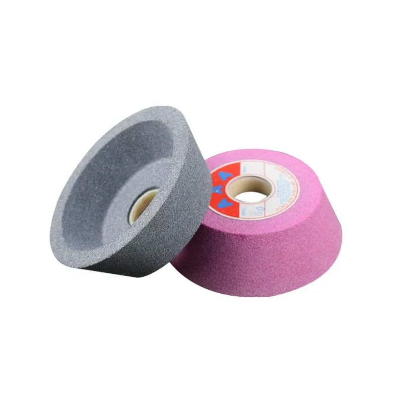 Dia150mm Bowl-shaped White Corundum Grinding Wheel Brown Corundum/Green Silicon Abrasive Disc for Grinding Machine Grit46~120